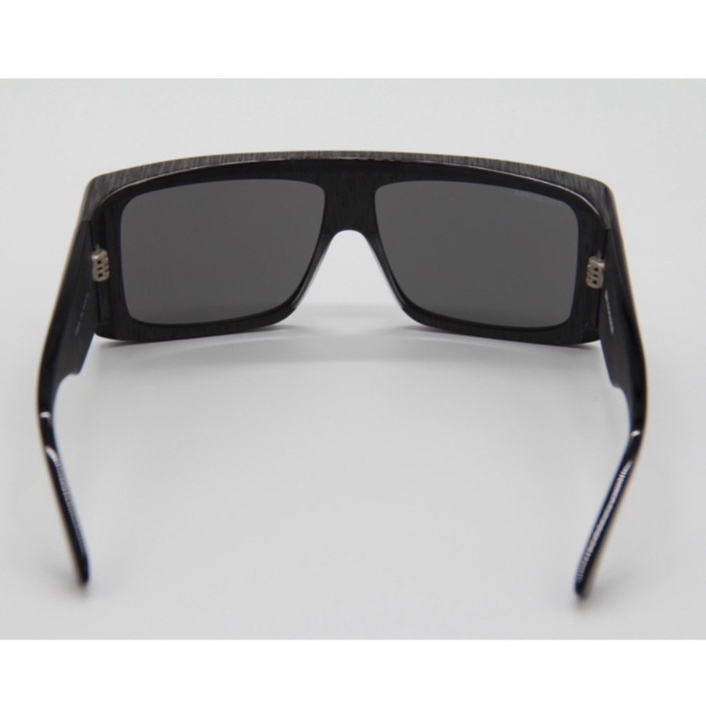 NEW BB0002S 003 UNISEX SHIELD SUNGLASSES BALENCIAGA BB0002S GREY - Picture 7 of 10